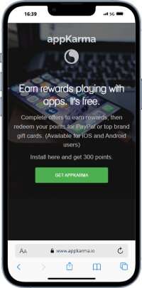 AppKarma : Application pour gagner de l'argent AppKarma : Application pour gagner de l'argent