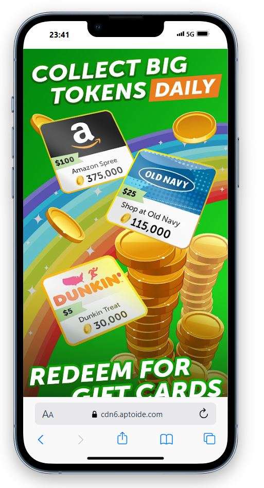 Application jeu concours Lucktastic