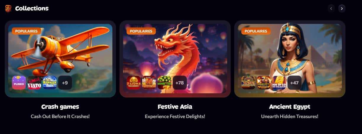 Aphrodite Casino - jeux 02