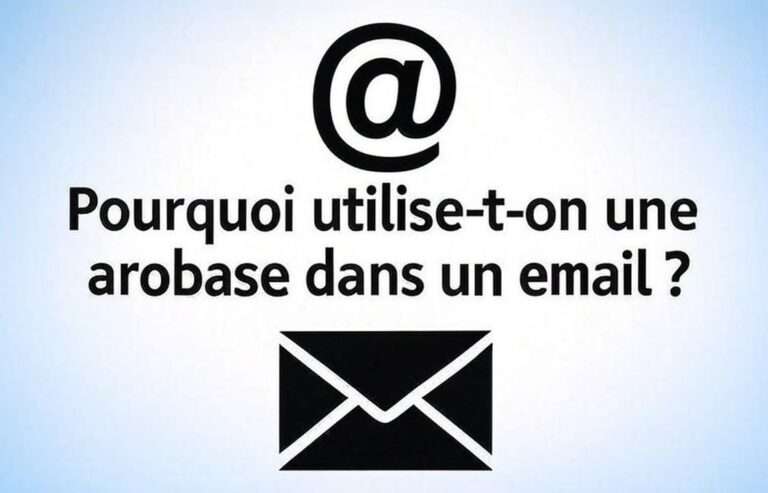 Caractère « @ » (arobase) dans une adresse e-mail : pourquoi
