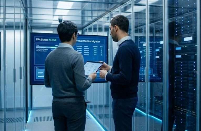 Maintenance informatique pra virtualisation salle serveur