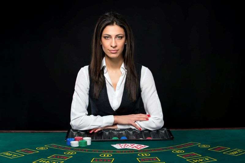 tenue croupier casino en ligne
