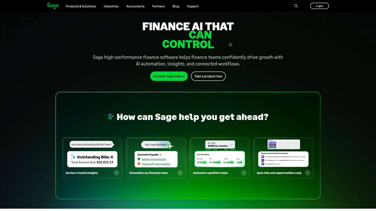 Sage FRP 1000 : le pilotage financier et légal intégré