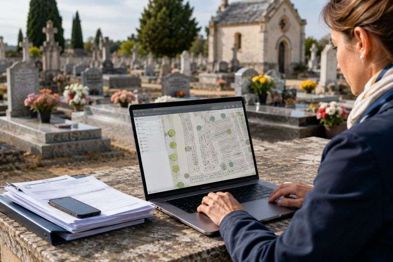 Logiciel de gestion de cimetière